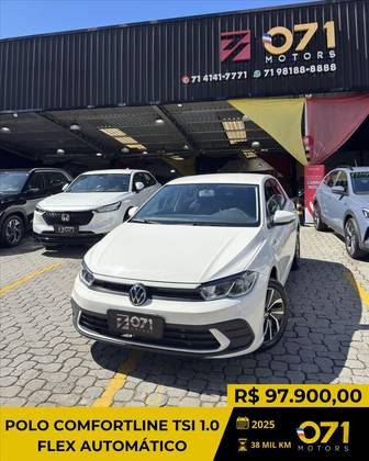 VOLKSWAGEN POLO 1.0 170 TSI COMFORTLINE AUTOMÁTICO VOLKSWAGEN POLO 1.0 170 TSI COMFORTLINE AUTOMÁTICO